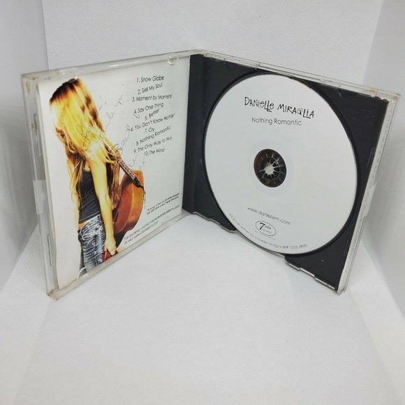 Danielle Miraglia - Nothing Romantic No Scratches Autographed - Picture 6 of 8